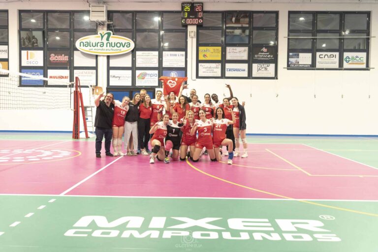 Mixer celebrates the promotion of Fulgur Volleyball to Series C